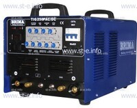Универсальная установка аргонно-дуговой сварки BRIMA TIG 250 (380) ac/dc - st-e.info - Екатеринбург