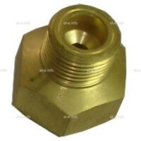 Переходник G3/4-Сп21,8 (для импортного редуктора)  - st-e.info - Екатеринбург