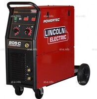 Полуавтомат Lincoln Electric Powertec 205C для сварки - st-e.info - Екатеринбург
