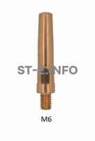 Наконечник М6*45*1,2 (для горелки qtb-500) Panasonic - st-e.info - Екатеринбург