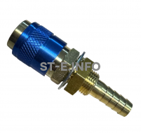 Разъем быстросъемный синий М8 - st-e.info - Екатеринбург