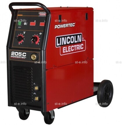 Полуавтомат Lincoln Electric Powertec 205C для сварки - st-e.info - Екатеринбург